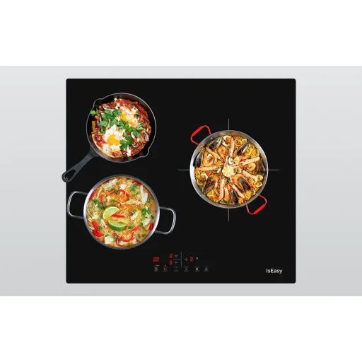 IsEasy Három Zónás indukciós főzőlap LI3-17 - 4