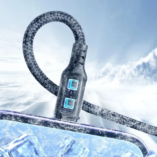 Joyroom Multi-Use Series S-A18 3 az 1-ben USB-A - Lightning / USB-C / micro USB kábel 0,3m - fekete - 6