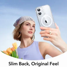  iPhone 17 Tiszta Csillogás ESR Klasszikus Hibrid HaloLock tok