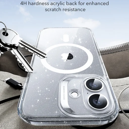  iPhone 17 Tiszta Csillogás ESR Klasszikus Hibrid HaloLock tok - 4