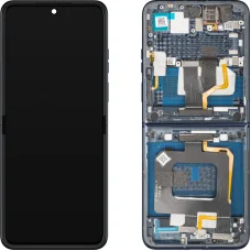 LCD kijelzőmodul Motorola Razr+ 2025 / Razr+ 2024 / Razr 50 Ultra, belső, Éjféli kék (Navy Blazer)