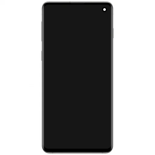 LCD kijelzőmodul Samsung Galaxy S10 G973, fehér - 4
