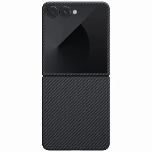  Samsung Galaxy Z Flip7 fekete szürke Case PITAKA Ultra-Slim MagSafe tok - 2