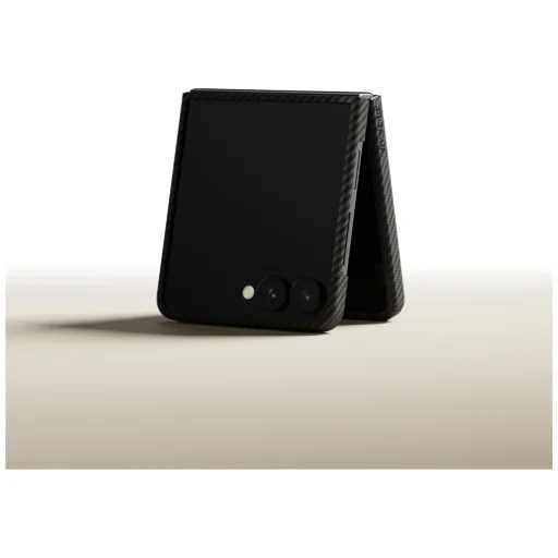  Samsung Galaxy Z Flip7 fekete szürke Case PITAKA Ultra-Slim MagSafe tok - 6