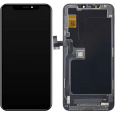 LCD kijelzőmodul JK Apple iPhone 11 Pro Max-hoz, In-Cell verzió, fekete