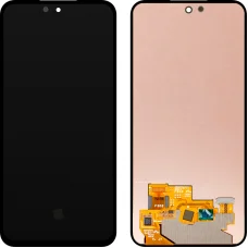 LCD Kijelzőmodul Samsung Galaxy A55 5G A556-hoz, keret nélkül, fekete