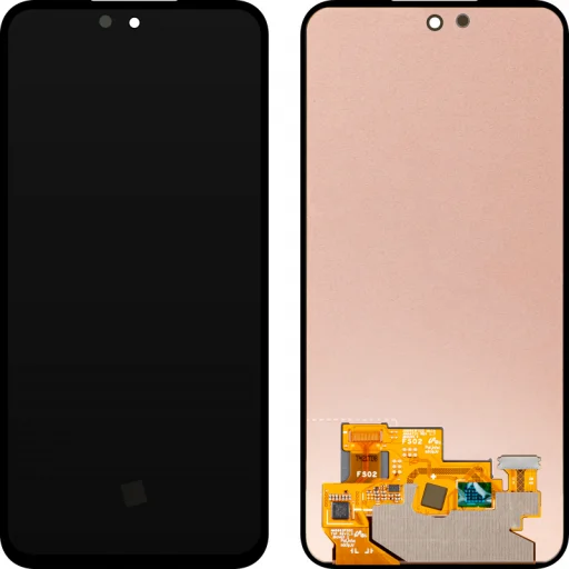 LCD Kijelzőmodul Samsung Galaxy A55 5G A556-hoz, keret nélkül, fekete - 1