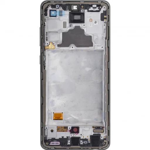 LCD kijelzőmodul Samsung Galaxy A72 A725 / A72 5G A726, Fekete - 3