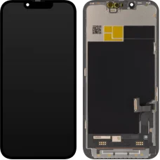 LCD Kijelzőmodul JK Apple iPhone 13-hoz, OLED IC Version, Fekete
