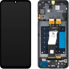 Samsung Galaxy A05s A057 LCD kijelzőmodul, fekete