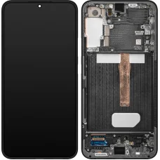 LCD Kijelzőmodul Samsung Galaxy S22+ 5G S906, Szürke