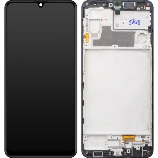 LCD Kijelzőmodul Samsung Galaxy M32 M325, Fekete - 1