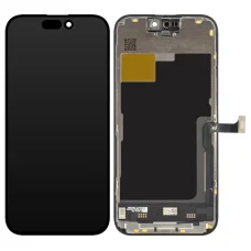 LCD kijelző modul JK Apple iPhone 15 Pro, In-Cell verzió, fekete