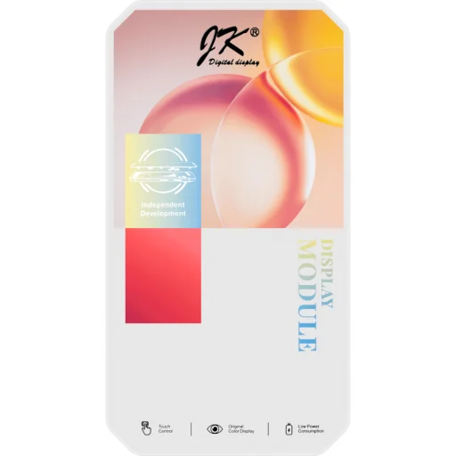 LCD kijelző modul JK Apple iPhone 15 Pro, In-Cell verzió, fekete - 4