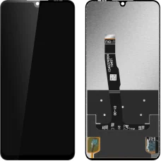 LCD Kijelzőmodul MP Huawei nova 4e / P30 lite / P30 lite New Edition készülékhez, keret nélkül, utángyártott, fekete