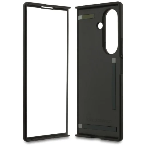  Samsung Galaxy Z Fold7 fekete Karl Lagerfeld Saffiano Karl&Choupette Pin tok - 7