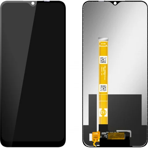 LCD Kijelzőmodul MP Oppo A16 / A16s / A54s, keret nélkül, utángyártott, fekete - 1