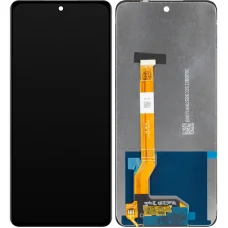 LCD kijelzőmodul MP Realme C55 / C67 tok, keret nélkül, utángyártott, fekete