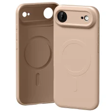  iPhone 17 Air Pink Sand Mercury részben szilikonos MagSafe tok