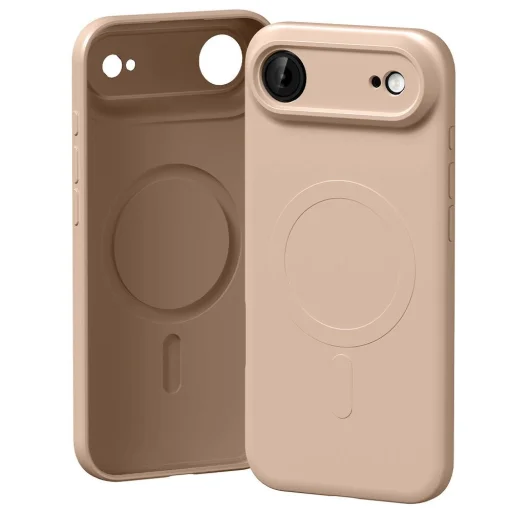  iPhone 17 Air Pink Sand Mercury részben szilikonos MagSafe tok - 1