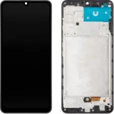 LCD Kijelzőmodul Samsung Galaxy A32 A325, Utángyártott, Fekete
