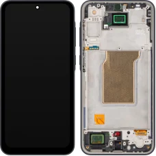 LCD kijelző modul MP Samsung Galaxy A35 A356, Utángyártott, Fekete, Kijelzők és Kijelzőmodulok