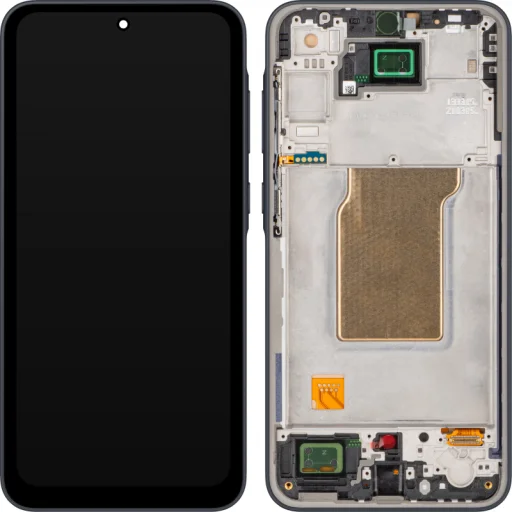 LCD kijelző modul MP Samsung Galaxy A35 A356, Utángyártott, Fekete, Kijelzők és Kijelzőmodulok - 1