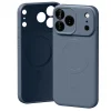  iPhone 17 Pro Max Sierra Kék Mercury részben szilikon MagSafe tok
