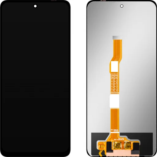 LCD kijelzőmodul MP vivo Y28 4G-hez, keret nélkül, utángyártott, fekete - 1