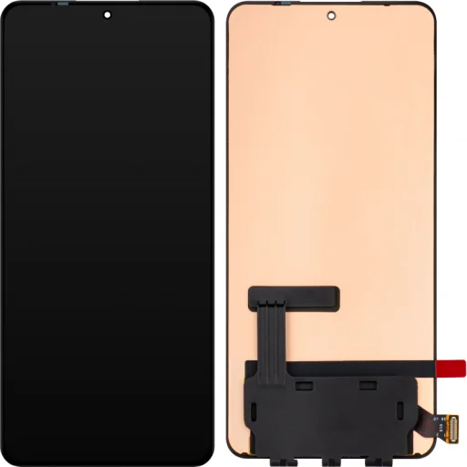 LCD Kijelzőmodul Xiaomi 13T / 13T Pro, OLED verzió, keret nélkül, utángyártott, fekete - 1
