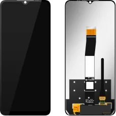 LCD Kijelzőmodul MP Xiaomi Poco C40 / Redmi 10 Power / 10C, keret nélkül, utángyártott, fekete