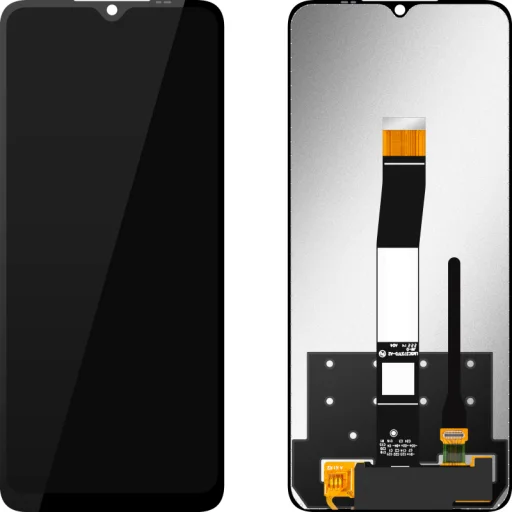 LCD Kijelzőmodul MP Xiaomi Poco C40 / Redmi 10 Power / 10C, keret nélkül, utángyártott, fekete - 1