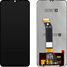 LCD Kijelző Modul MP Xiaomi Poco C61 / Redmi A3 / A3x, keret nélkül, utángyártott, fekete
