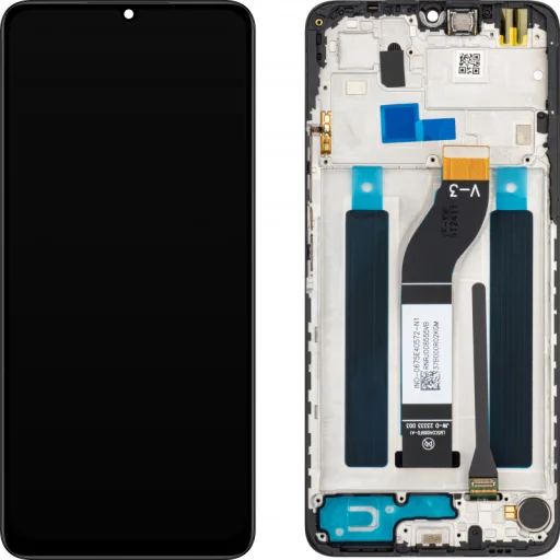 LCD kijelző modul MP Xiaomi Redmi 13C / 13C 5G / 13R / Poco C65 / M6, utángyártott, fekete - 1