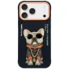  iPhone 17 fekete Nimmy Glasses Cool Dog tok thumbnail