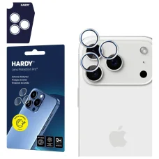  Apple iPhone 17 Pro / 17 Pro Max Ezüst 3MK HARDY lencsevédő üvegfólia