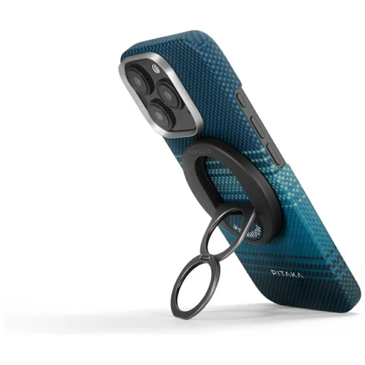 Mágneses tartó PITAKA MagEZ Grip 3 MagSafe telefonhoz holdkelte - 8