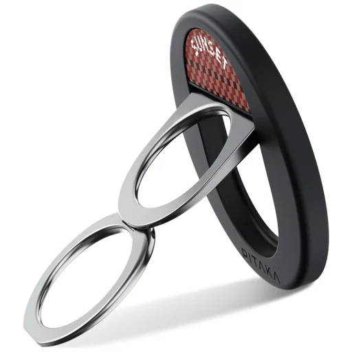 Mágneses tartó PITAKA MagEZ Grip 3 MagSafe telefontartó naplemente - 4