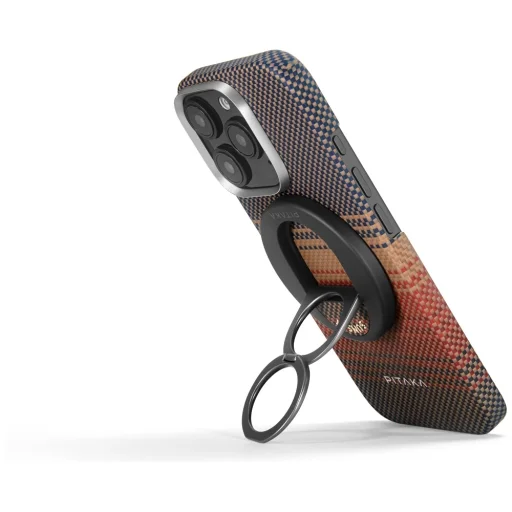 Mágneses tartó PITAKA MagEZ Grip 3 MagSafe telefontartó naplemente - 8