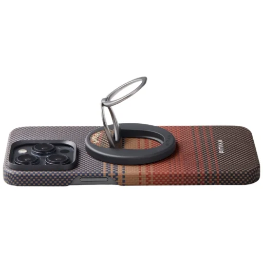 Mágneses tartó PITAKA MagEZ Grip 3 MagSafe telefontartó naplemente - 9