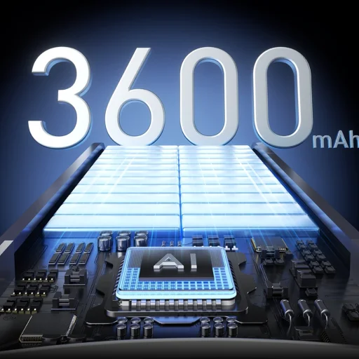 Kézi ventilátor AWEI F39 Fast Ice fehér - 5