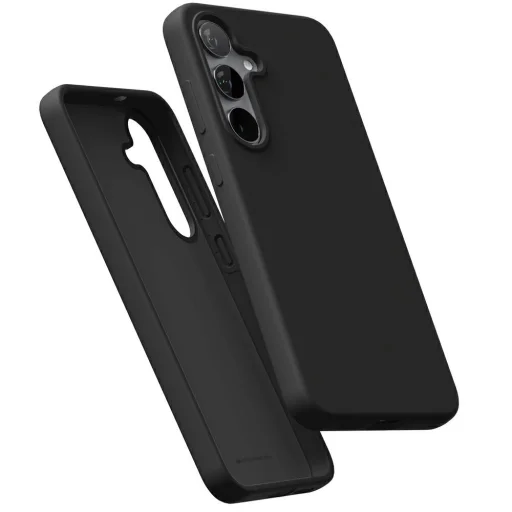 Pure Magsafe Szilikon Samsung Galaxy S25 fekete tok - 1