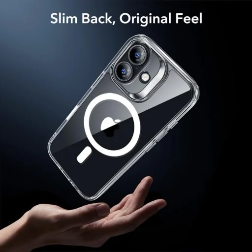  iPhone 17 Átlátszó Esr Classic Hybrid Magsafe & Edzett Üveg tok - 8