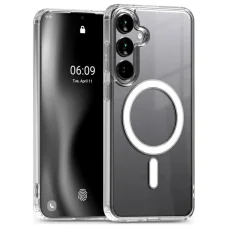 Mercury tok MagSafe Jelhard Samsung S24 FE átlátszó tok