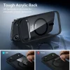  iPhone 17 Air Átlátszó/Fekete Esr Classic Hybrid Magsafe & Edzett Üveg tok - 7