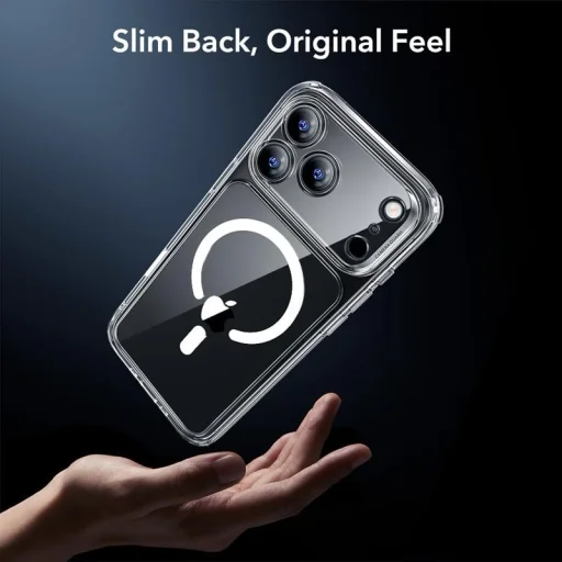  iPhone 17 Pro Átlátszó Esr Classic Hybrid Magsafe & Edzett Üveg tok - 8