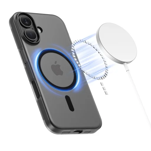  iPhone 17 Magsafe matt/fekete Tech-protect Magslim tok - 2