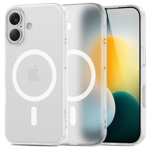  iPhone 17 Matt/fehér Tech-protect Magslim Magsafe tok - 1