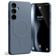 Mercury MagSafe Semi-Silicone Samsung Galaxy S24 FE tok sierra kék tok