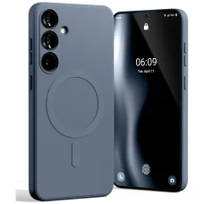 Mercury MagSafe félszilikon Samsung S25+ tok sierra kék